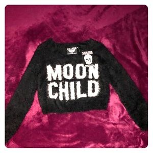 Killstar fuzzy sweater